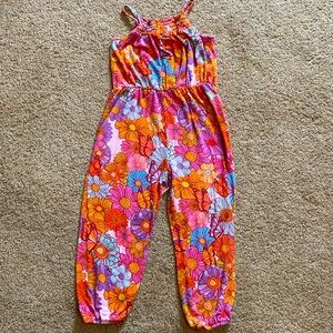 Posh peanut meadow jumpsuit 2T